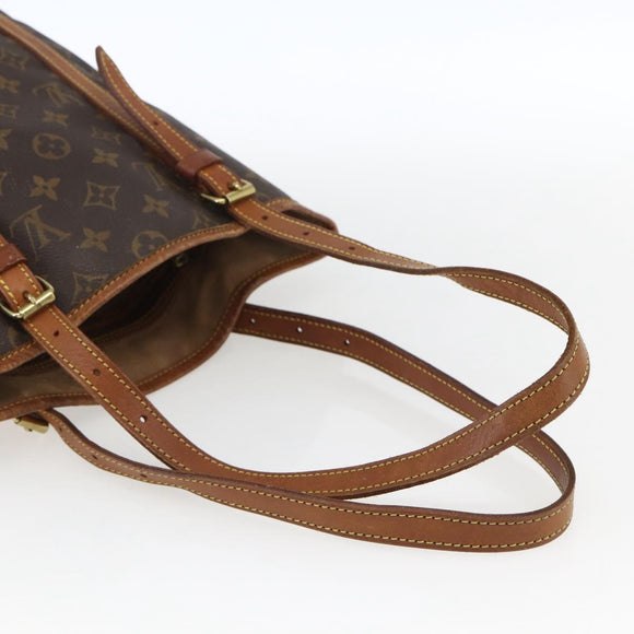 LOUIS VUITTON Monogram Bucket GM Shoulder Bag M42236 LV Auth ka2630