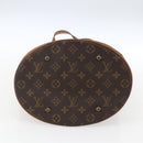 LOUIS VUITTON Monogram Bucket GM Shoulder Bag M42236 LV Auth ka2630-5