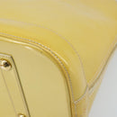LOUIS VUITTON Monogram Vernis Alma GM Handtas Broncorail M91450 LV Auth ka2633-10