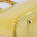 LOUIS VUITTON Monogram Vernis Alma GM Handtas Broncorail M91450 LV Auth ka2633-11