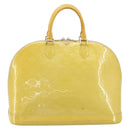 LOUIS VUITTON Monogram Vernis Alma GM Handtas Broncorail M91450 LV Auth ka2633-2