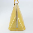 LOUIS VUITTON Monogram Vernis Alma GM Handtas Broncorail M91450 LV Auth ka2633-4