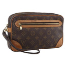 LOUIS VUITTON Monogram Marly Dragonne GM Clutch Bag M51825 LV Auth ka2642-1