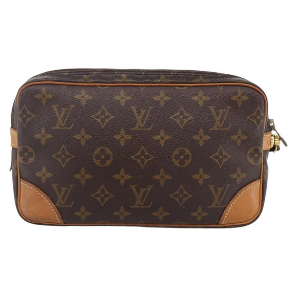 LOUIS VUITTON Monogram Marly Dragonne GM Clutch Bag M51825 LV Auth ka2642
