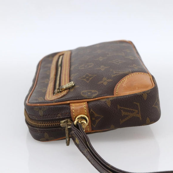 LOUIS VUITTON Monogram Marly Dragonne GM Clutch Bag M51825 LV Auth ka2642