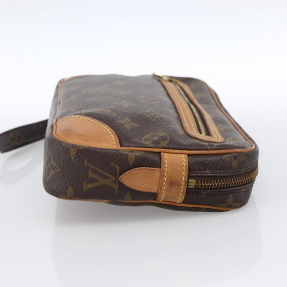 LOUIS VUITTON Monogram Marly Dragonne GM Clutch Bag M51825 LV Auth ka2642