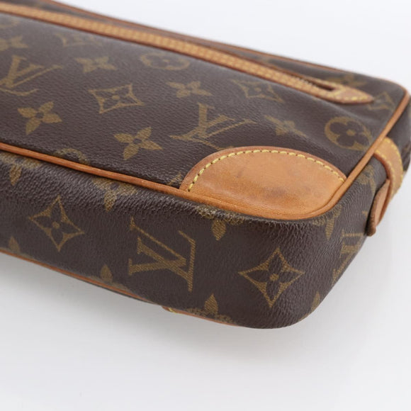 LOUIS VUITTON Monogram Marly Dragonne GM Clutch Bag M51825 LV Auth ka2642