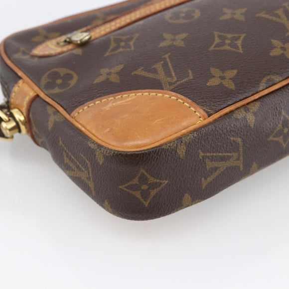 LOUIS VUITTON Monogram Marly Dragonne GM Clutch Bag M51825 LV Auth ka2642