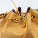 LOUIS VUITTON Epi Petit Noe Shoulder Bag Yellow M44109 LV Auth ka2646-14
