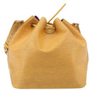 LOUIS VUITTON Epi Petit Noe Shoulder Bag Yellow M44109 LV Auth ka2646-3