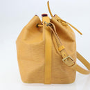 LOUIS VUITTON Epi Petit Noe Shoulder Bag Yellow M44109 LV Auth ka2646-5