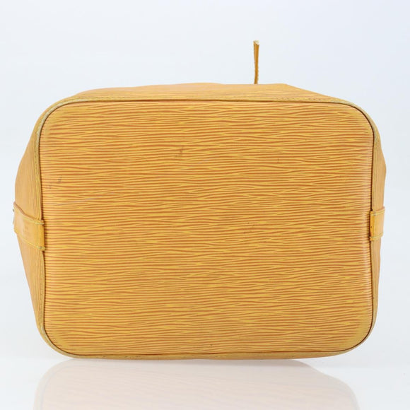 LOUIS VUITTON Epi Petit Noe Shoulder Bag Yellow M44109 LV Auth ka2646