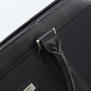 BURBERRY Black label Business Bag Nylon Black Silver Auth ka2647-14