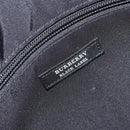 BURBERRY Black label Business Bag Nylon Black Silver Auth ka2647-17