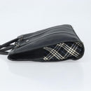 BURBERRY Black label Business Bag Nylon Black Silver Auth ka2647-5