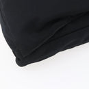 FENDI Shoulder Bag Nylon Black Silver Auth ka265-14