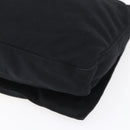 FENDI Shoulder Bag Nylon Black Silver Auth ka265-15