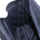 FENDI Shoulder Bag Nylon Black Silver Auth ka265-20