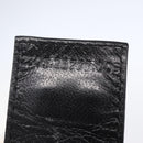 FENDI Shoulder Bag Nylon Black Silver Auth ka265-12