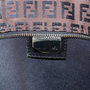 FENDI Zucchino Canvas Tote Bag Brown Auth ka2651-17
