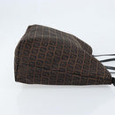 FENDI Zucchino Canvas Tote Bag Brown Auth ka2651-3