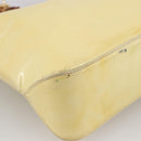 LOUIS VUITTON Monogram Vernis Brentwood Shoulder Bag Perle M91512 LV Auth ka2652-11