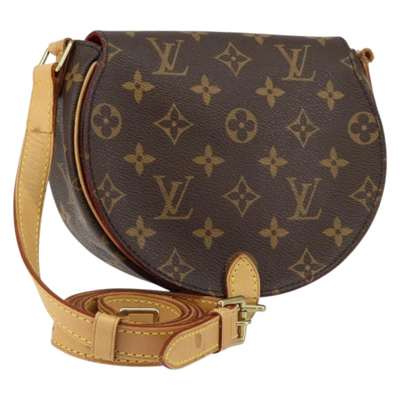 LOUIS VUITTON Monogram Tambourine Shoulder Bag M51179 LV Auth ka266