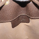 GUCCI GG Supreme Web Sherry Line Bag PVC Beige Gold 41 02 085 Auth ka2661-18