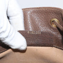 GUCCI GG Supreme Web Sherry Line Bag PVC Beige Gold 41 02 085 Auth ka2661-12
