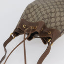 GUCCI GG Supreme Web Sherry Line Bag PVC Beige Gold 41 02 085 Auth ka2661-6
