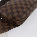 LOUIS VUITTON Damier Ebene Geronimos Shoulder Bag N51994 LV Auth ka2662-15