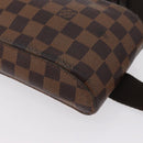 LOUIS VUITTON Damier Ebene Geronimos Shoulder Bag N51994 LV Auth ka2662-16
