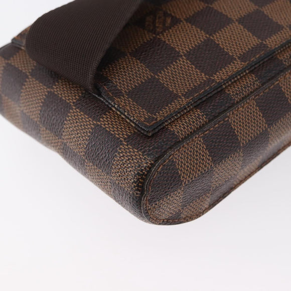 LOUIS VUITTON Damier Ebene Geronimos Shoulder Bag N51994 LV Auth ka2662