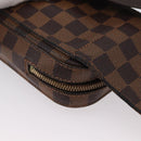 LOUIS VUITTON Damier Ebene Geronimos Shoulder Bag N51994 LV Auth ka2662-18
