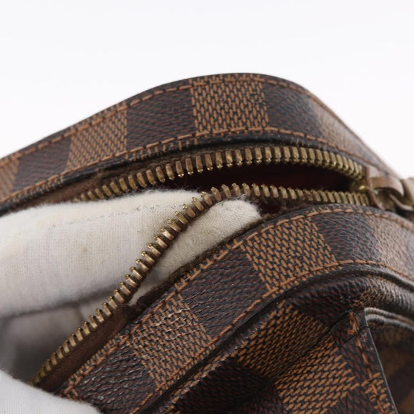 LOUIS VUITTON Damier Ebene Geronimos Shoulder Bag N51994 LV Auth ka2662