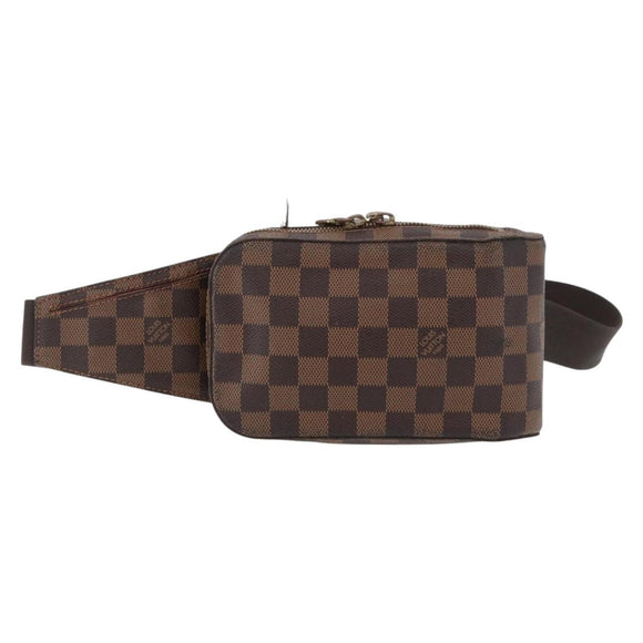 LOUIS VUITTON Damier Ebene Geronimos Shoulder Bag N51994 LV Auth ka2662
