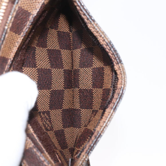 LOUIS VUITTON Damier Ebene Geronimos Shoulder Bag N51994 LV Auth ka2662