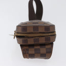 LOUIS VUITTON Damier Ebene Geronimos Shoulder Bag N51994 LV Auth ka2662-3