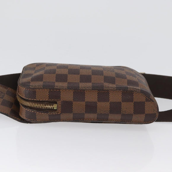 LOUIS VUITTON Damier Ebene Geronimos Shoulder Bag N51994 LV Auth ka2662
