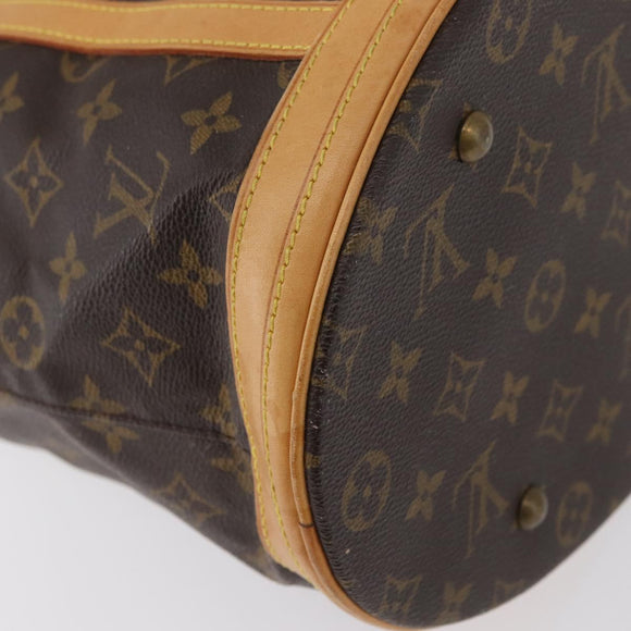 LOUIS VUITTON Monogram Bucket GM Shoulder Bag M42236 LV Auth ka2664