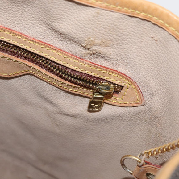 LOUIS VUITTON Monogram Bucket GM Shoulder Bag M42236 LV Auth ka2664