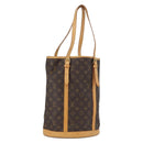 LOUIS VUITTON Monogram Bucket GM Shoulder Bag M42236 LV Auth ka2664-1