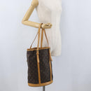LOUIS VUITTON Monogram Bucket GM Shoulder Bag M42236 LV Auth ka2664-22