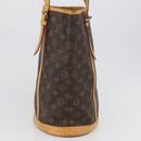 LOUIS VUITTON Monogram Bucket GM Shoulder Bag M42236 LV Auth ka2664-3