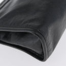 GUCCI Clutch Bag Leather Black Silver 575991 Auth ka2665-8