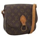 LOUIS VUITTON Monogram Saint Cloud MM Shoulder Bag M51243 LV Auth ka2669-1