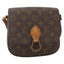 LOUIS VUITTON Monogram Saint Cloud MM Shoulder Bag M51243 LV Auth ka2669-13