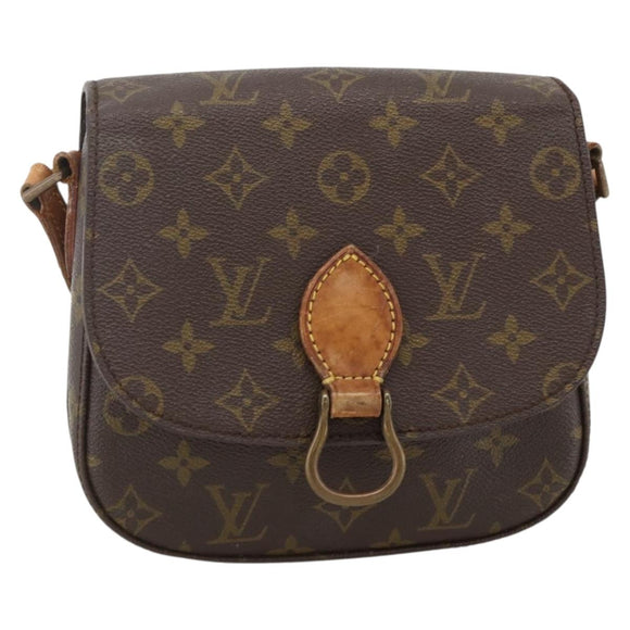 LOUIS VUITTON Monogram Saint Cloud MM Shoulder Bag M51243 LV Auth ka2669
