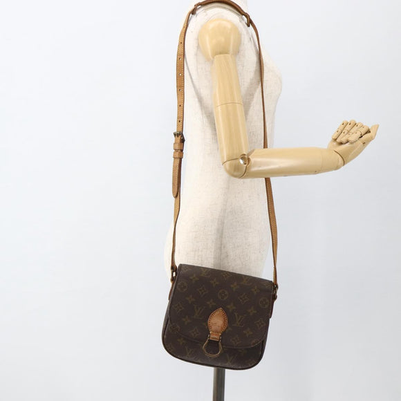 LOUIS VUITTON Monogram Saint Cloud MM Shoulder Bag M51243 LV Auth ka2669