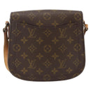 LOUIS VUITTON Monogram Saint Cloud MM Shoulder Bag M51243 LV Auth ka2669-2